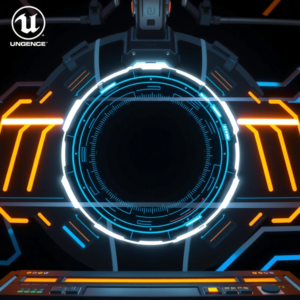 Abstract tech background